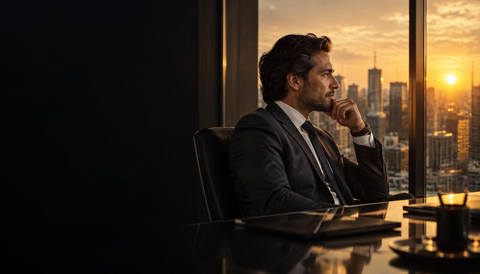 Líder refletindo sobre a preparação de sua equipe